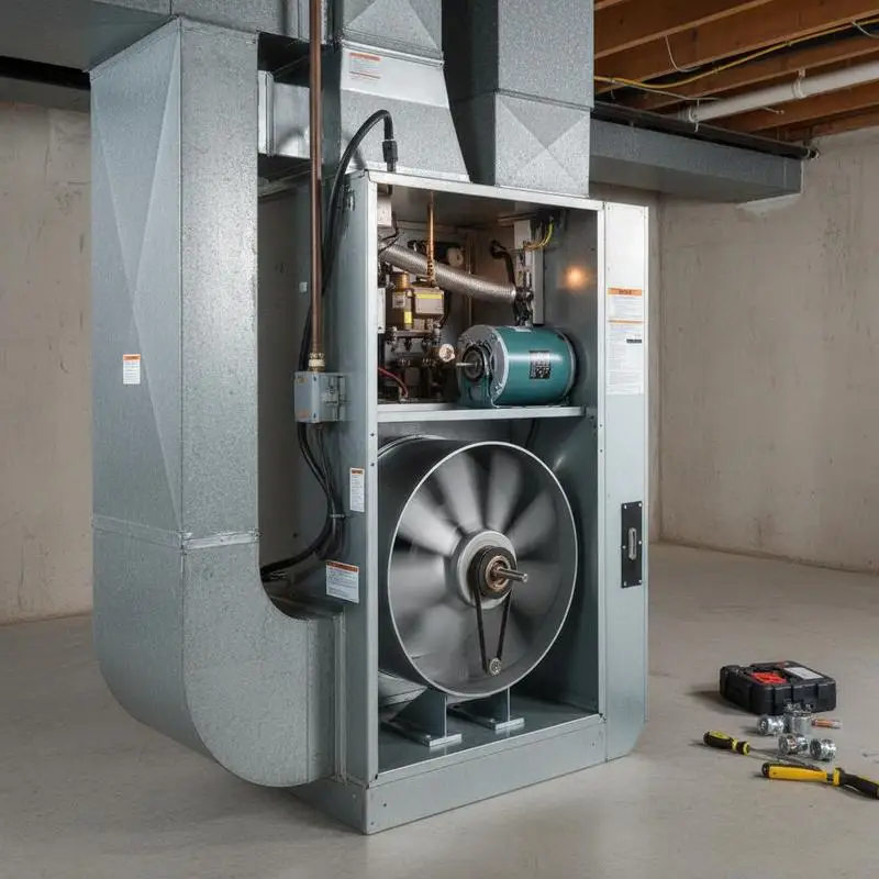 

HVAC Fan Motor 1/2HP 115V 7.1A For Furnace, Air Conditioner, Ventilation System, 1720RPM Belt Drive Single Phase 0.5" x 1.6" Shaft CW/CCW Rotation Reversible Induction Motor