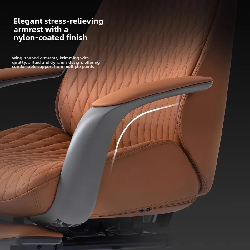 Ergonomic Boss Office Chair Comfortable Sedentary Light Luxury Office Computer Chair Businessr Household silla escritorios