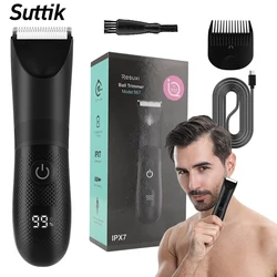 RESUXI 987 Body Hair Trimmer for Men Balls Women Lady Shaver Hair Removal Bikini Trimmer Groin & Body Shaver Groomer Beard Razor