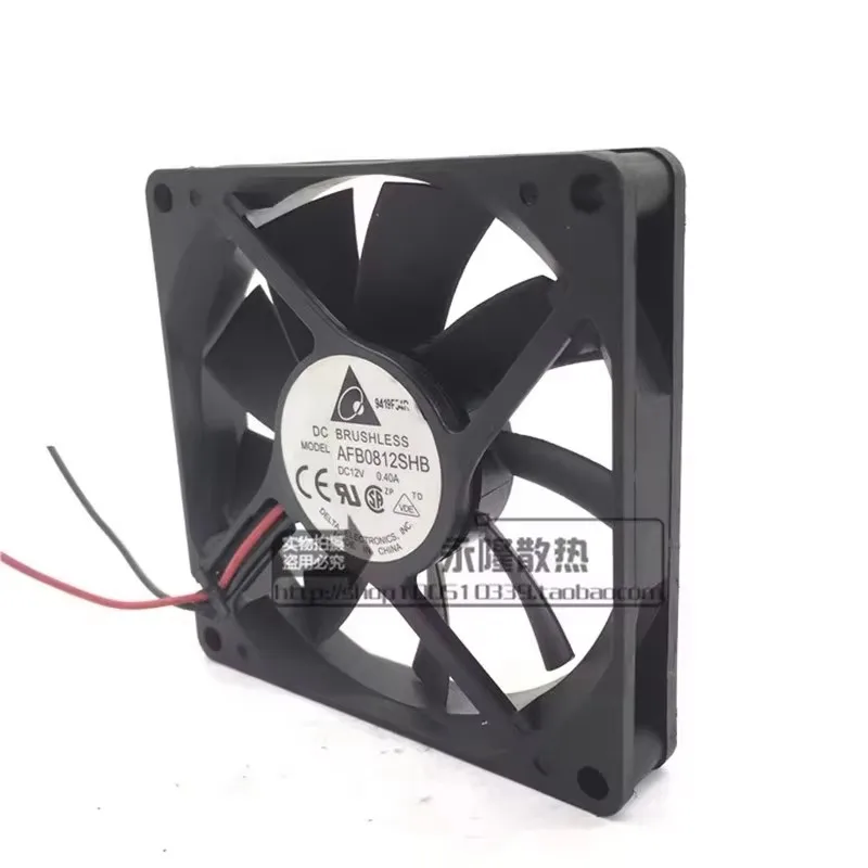 Authentic 8CM 80 * 80 * 15mM double ball high air volume chassis power supply Cooling fan 12V 0.40A AFB0812SHB