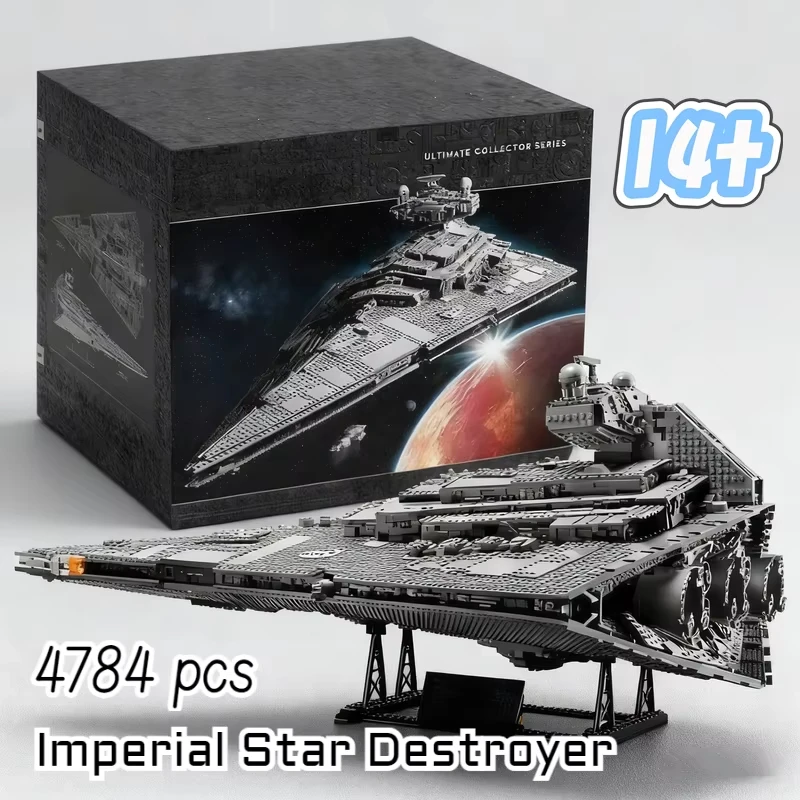 New Arrival 4784pcs UCS Imperial Star Destroyer Building Blocks Bricks Toy Super Great gifts