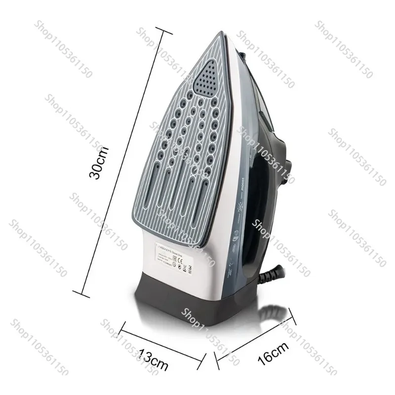Cross-border European and American household steam iron, hand-held hanging electric ironing iron with wire, wet and dry 2200W