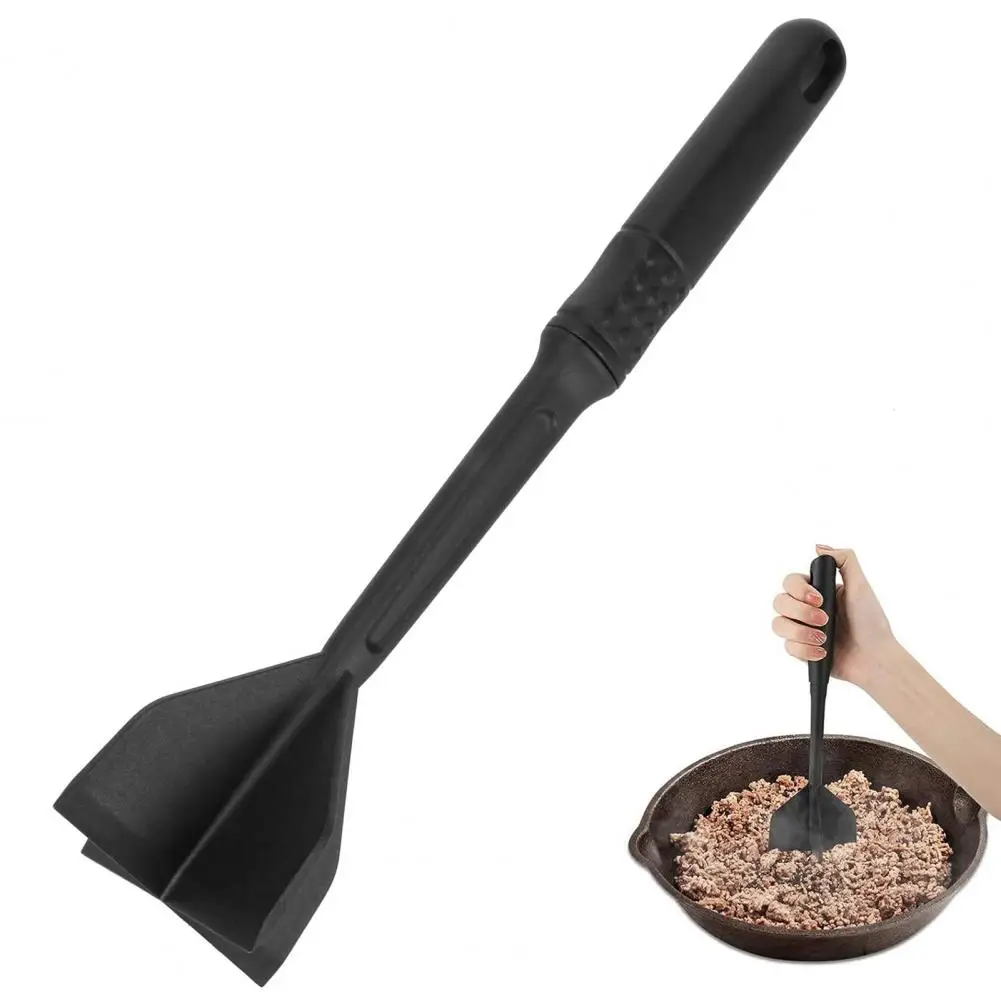 

Meat Grinder Bpa-free Meat Grinder Heat-resistant Meat Masher Long Handle Chopper for Ground Beef Hamburger Efficient for Mixing