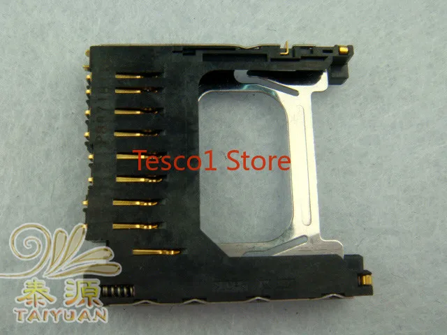 Nuovo Supporto per lettore unità di montaggio slot per scheda SD originale per Nikon D40 D40X D60 D3000 D80 Parte di riparazione dell'obiettivo della videocamera