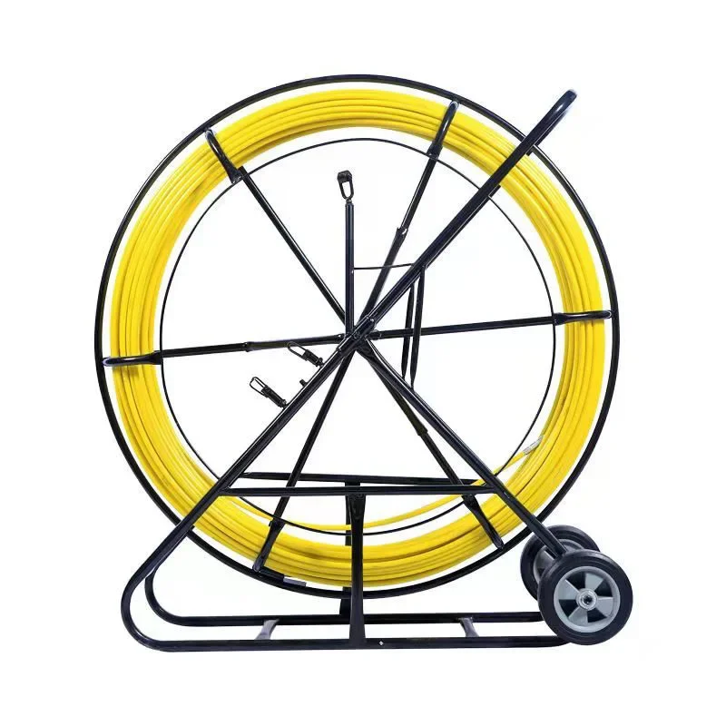 Electric power construction threading device FRP perforated lead device pipeline dredging electrical cable tractor wire puller X