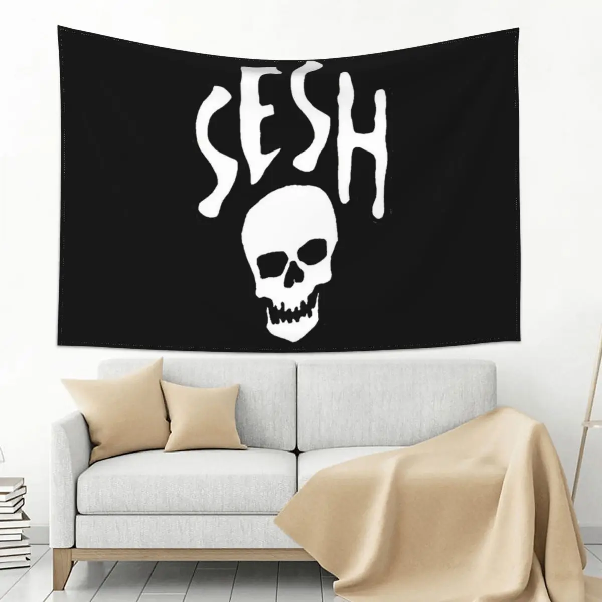 

SESH BONES Tapestry Home Decorations Living Room Decoration Wall Tapestries On The Wall Tapestry