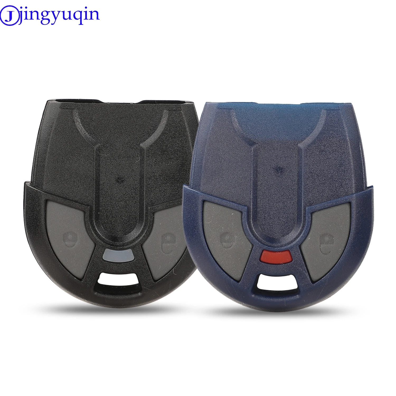 jingyuqin New Replacement Remote For Fiat Words Top Brazil Positron Alarm System Automotivo Car Key Shell Gray Case Fob