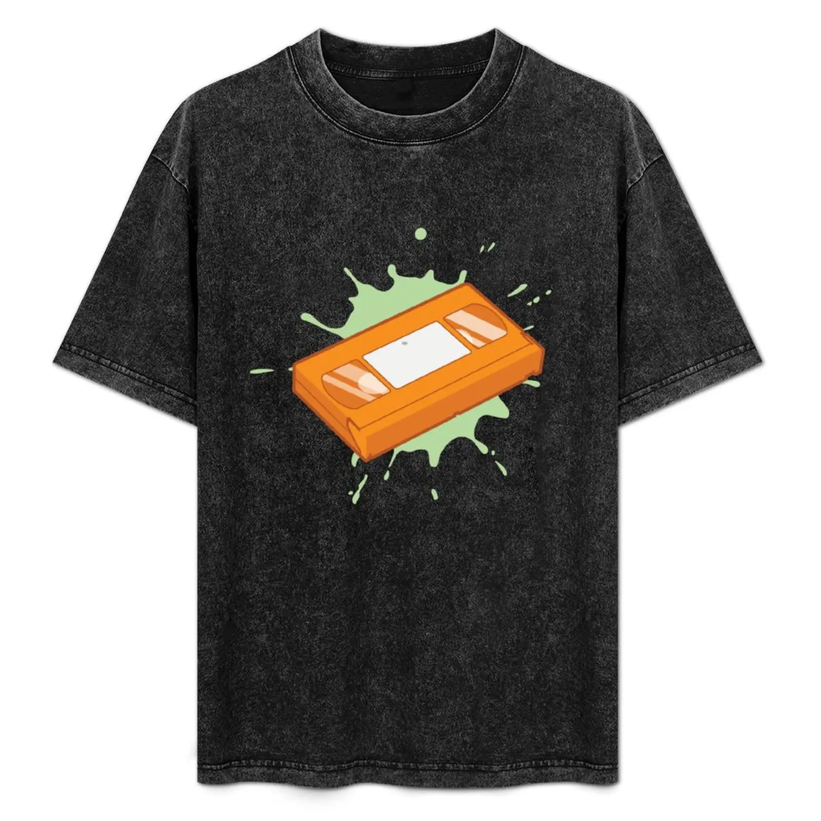 

Nick Splat VHS T-Shirt Casual Holiday Short Sleeve Tee