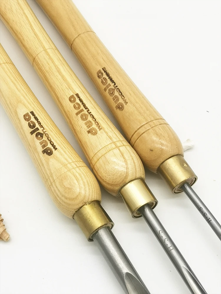 Spindle Gouge Set Wood Lathe Turning HSS Woodturning Woodworking Tool, A2010, A2011-1 ,A2012 for you to choose