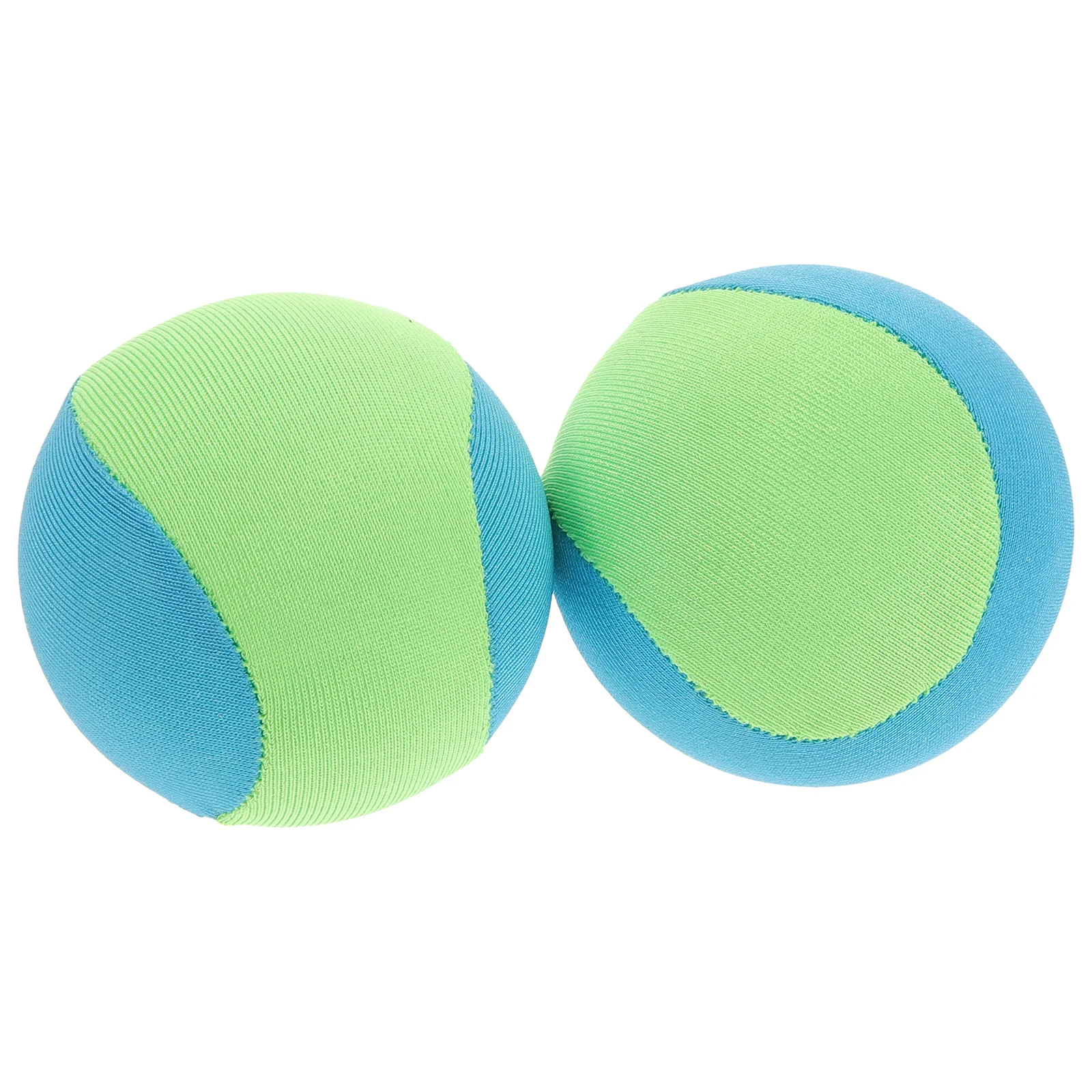 Balle rebondissante Tpr pour piscine, Sports de plage, soulagement du Stress, Durable, léger, amusant, cadeaux de fête, balle de saut en caoutchouc pour enfants, 2 pièces
