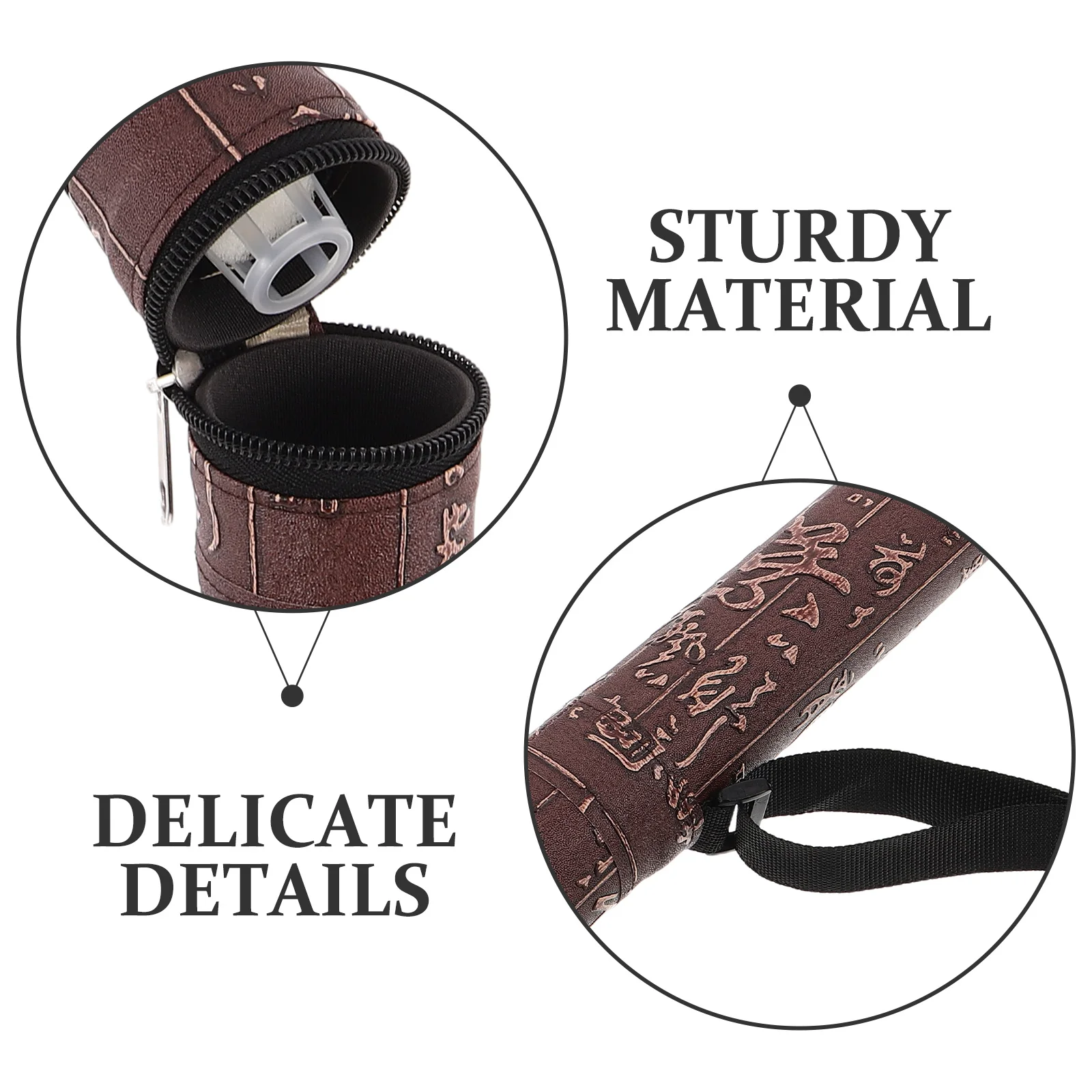 G caixa de flauta de bambu alça portátil dizi gravador piccolo saco diâmetro 4.2cm comprimento 48cm à prova dwaterproof água músico profissional