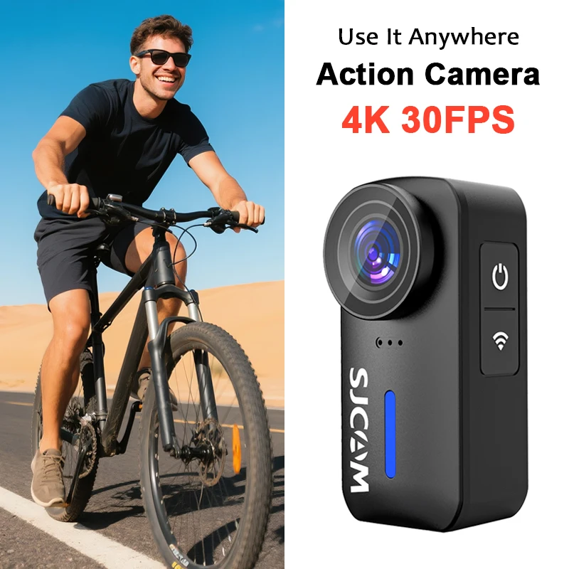 SJCAM C110 4K Waterproof Action Camera with WiFi EIS Stabilization 135° Wide Angle