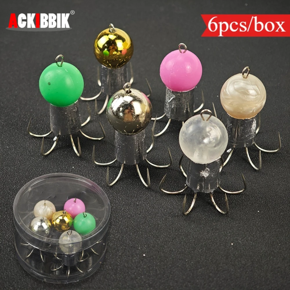 6Pcs/Box 52G Squid … - image