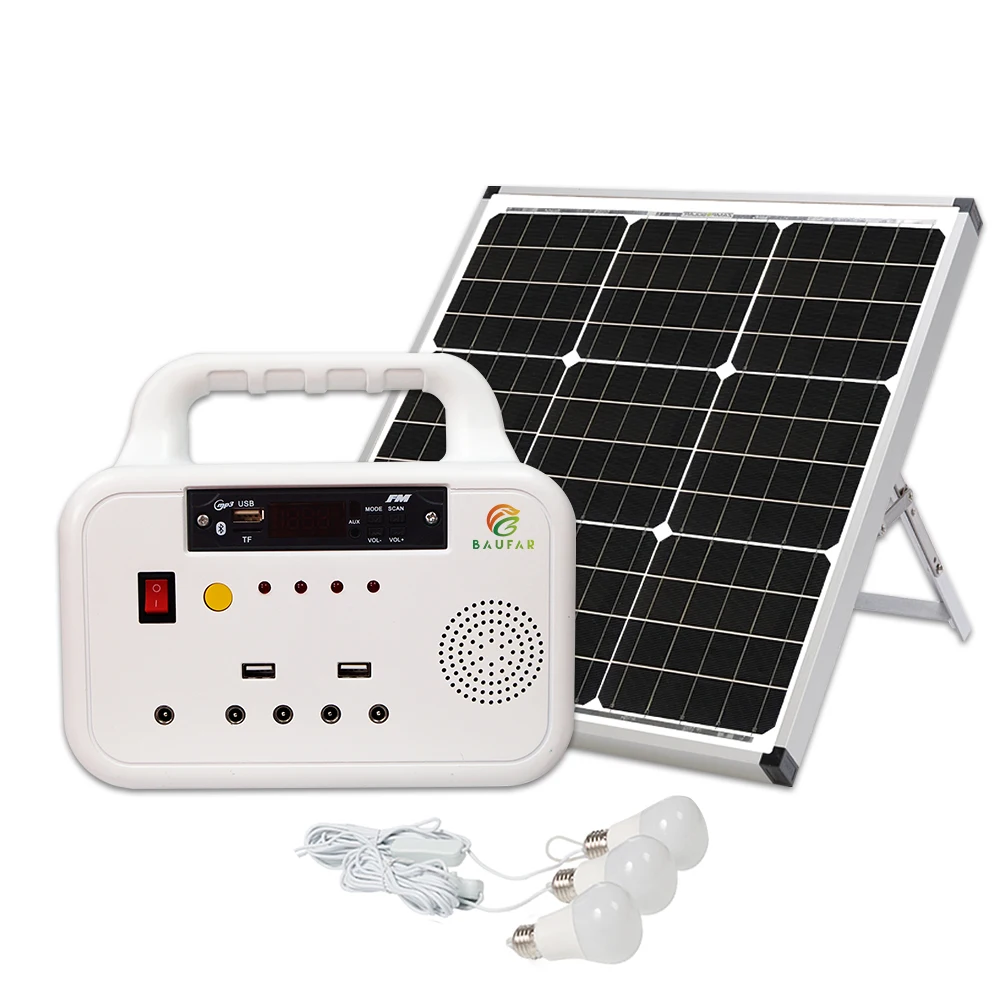 BAUFAR Cheap Price Portable Power Station Solar Generator Made For Home / Outdoor Camping