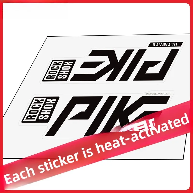 

Наклейка на вилку горного велосипеда Roox Pike 2020, водонепроницаемая прозрачная основа, украшение для велосипеда, наклейка Readu Brand