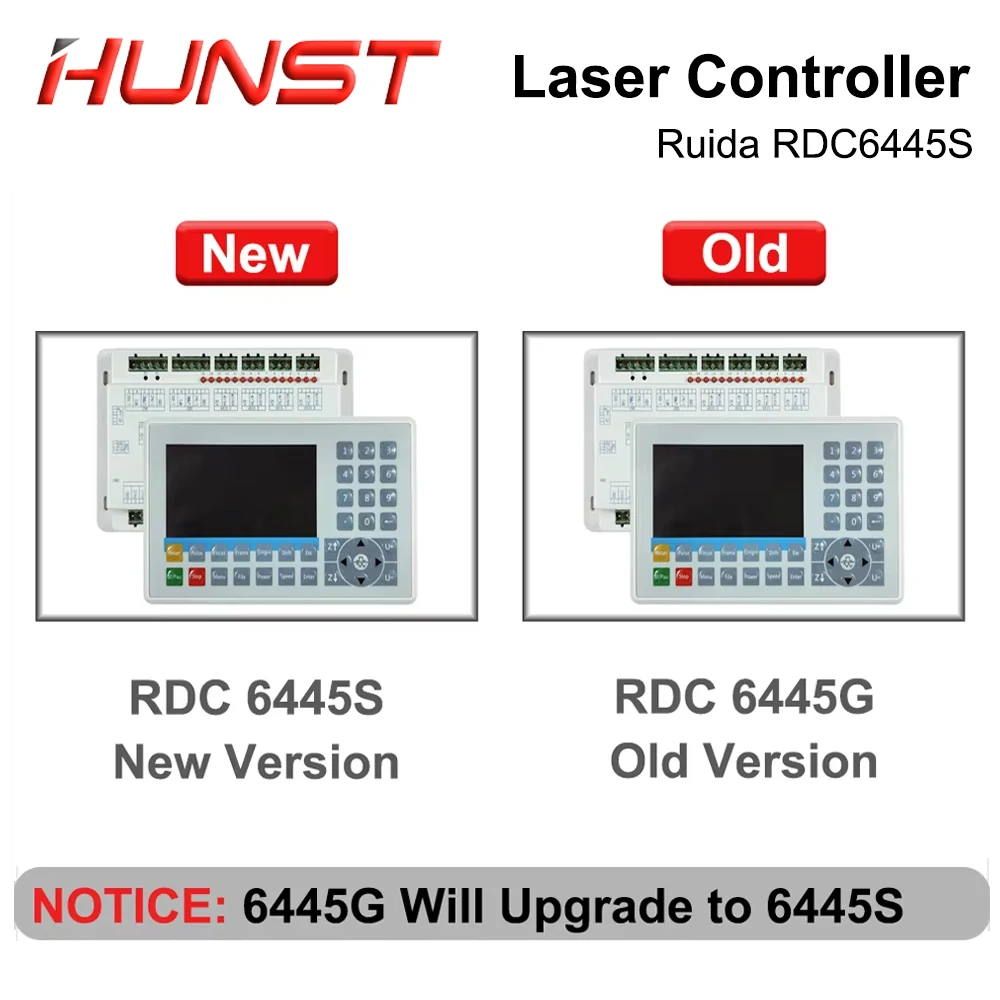 HUNST Ruida RDC6445G CO2 Laser Control Card Motherboard For CNC Laser Cutting Machine Control System RDC6445S