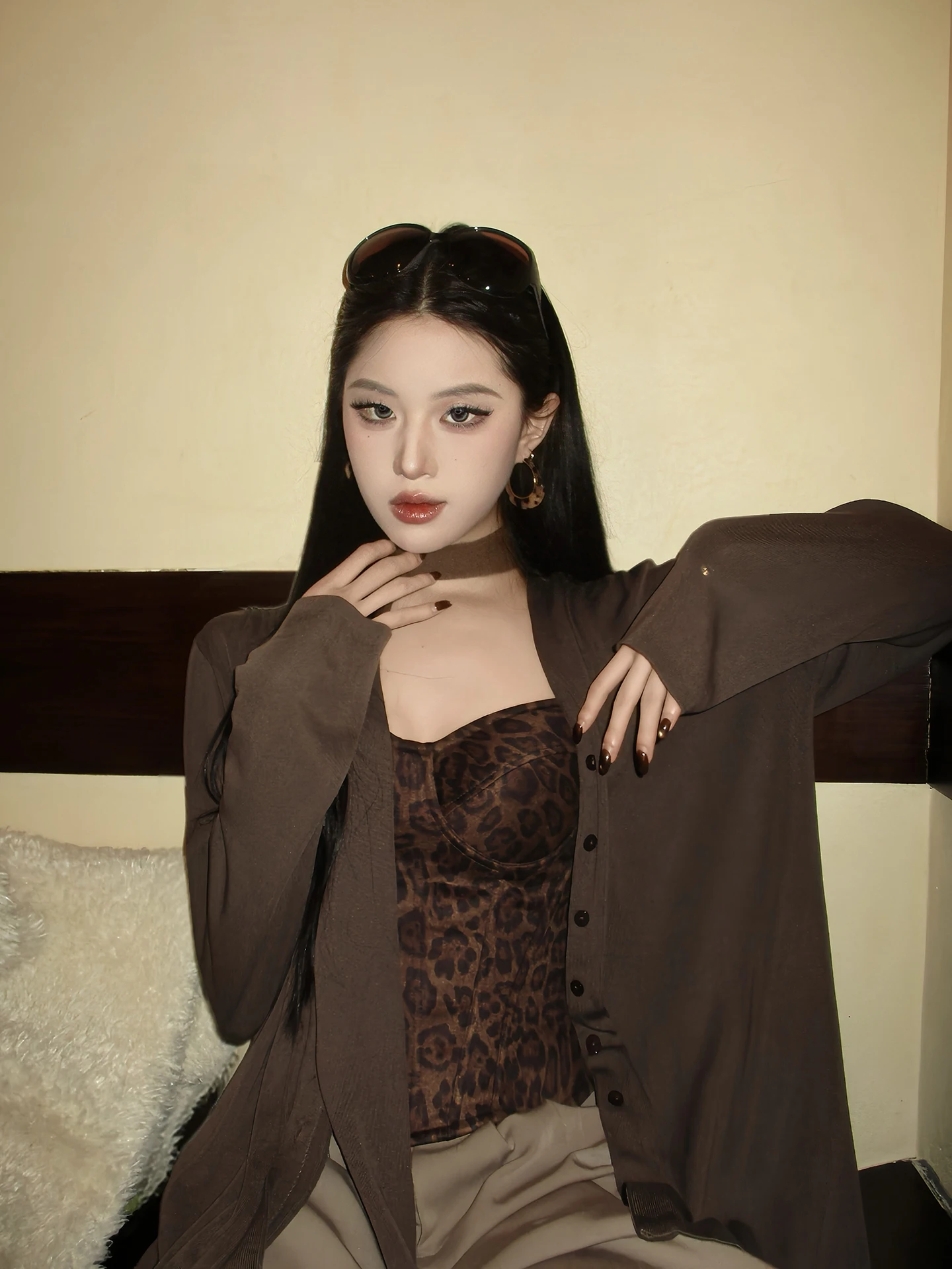 

Сексуальный женский летний топ Ceblynn с леопардовым принтом, укороченный, на тонких бретелях, со вставками для груди, верхняя одежда, майка для модниц