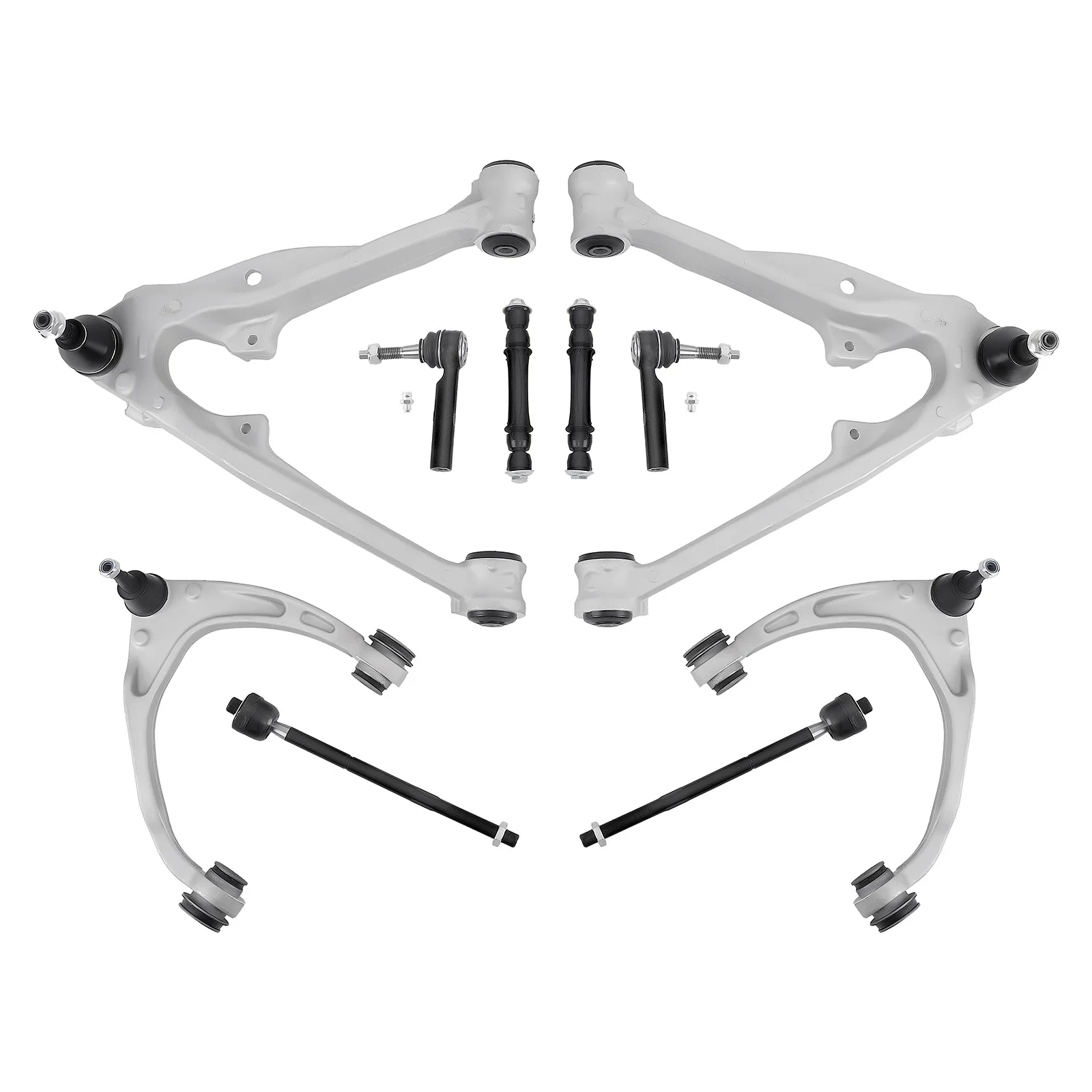 

Front Upper Lower Aluminum Control Arms for Silverado GMC Sierra 1500 2014 2015 25918049 MS501184 22853474