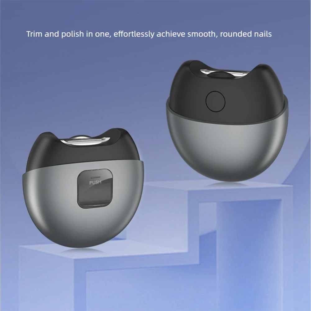 Automatische elektrische nagelknipper met LED-licht Veilige elektrische nagelknipper Elektrische nagelvijl voor volwassenen Kinderen Senioren