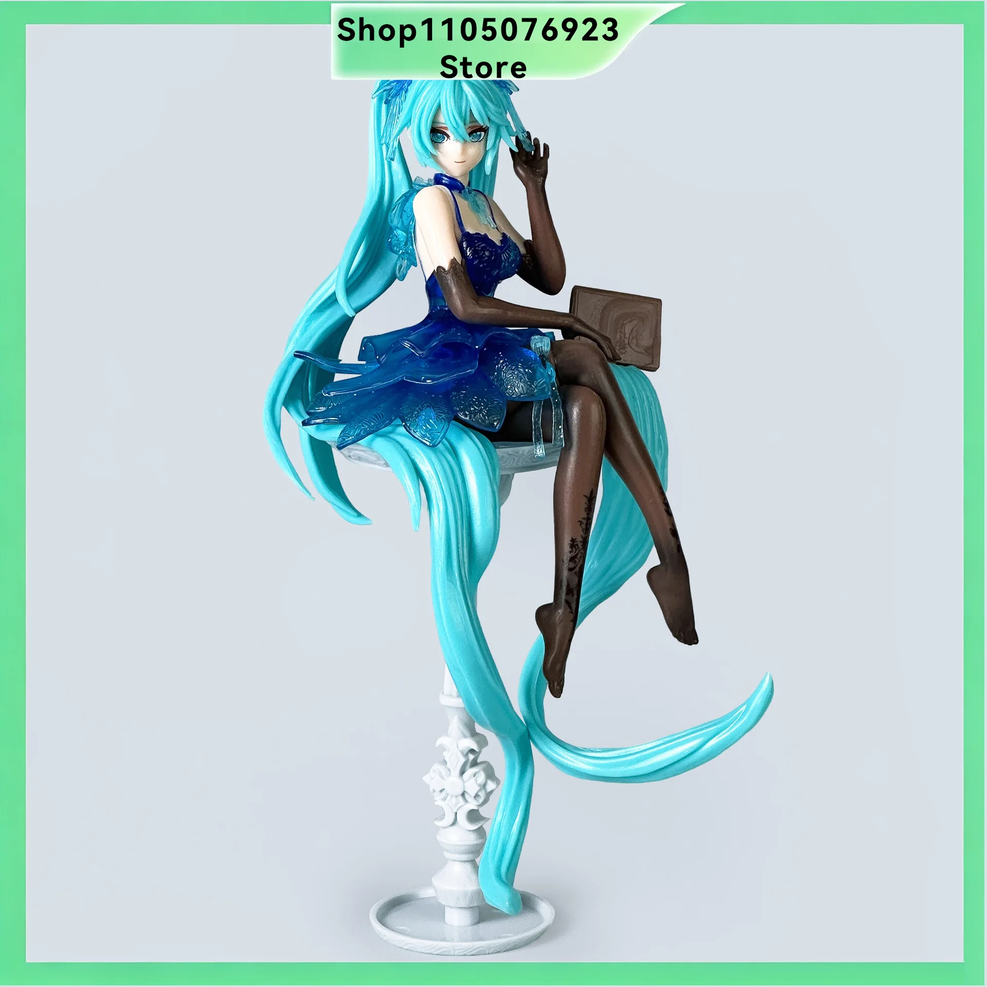 figura-colecionavel-de-mesa-hatsune-miku-com-vestido-azul-brilhante-menina-de-cabelo-duplo-com-livro-modelo-em-pvc-presente-de-anime