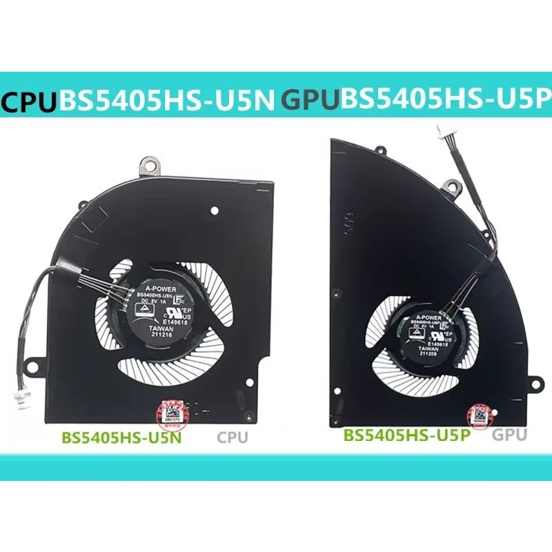 Original New for MSI MS-15CK Phantom 15 AMD Cooling Fan Delta 15 A5EFK