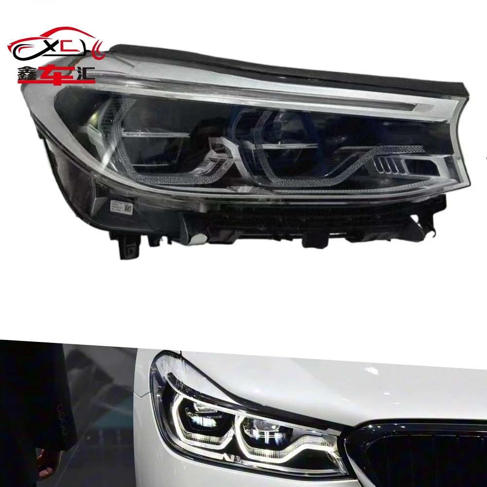 

XCH Fit For BMW 6 GT G32 Headlight 2017-2020 G32 Headlights 630i 640i Headlight Adaptive LED Headlight Assembly 8497225 8497226