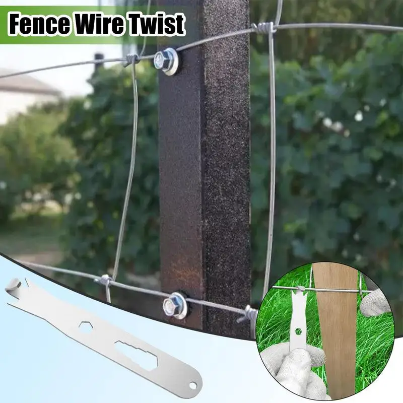 Fencing Tools For Barb Wire Stainless Steel Fixing Cable Tensioner Barb Wire Fencing Tool For Forestry Ranching Construction