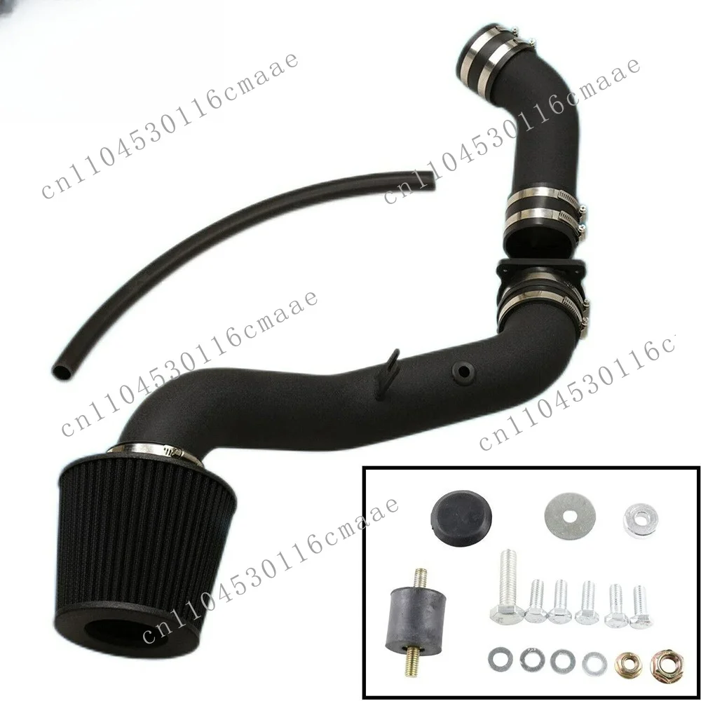 Suitable for automotive modifications, black intake pipes and heat shields