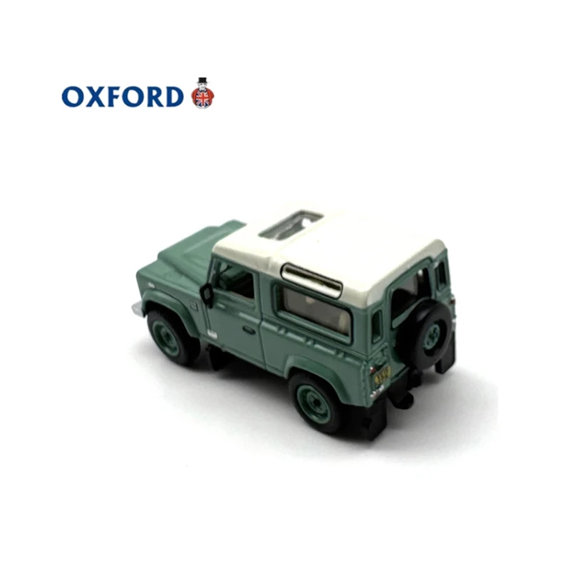 OXFORD Druckguss-Maßstab 1:76 Defender 90, Geländewagen, Legierungsautomodell, fertiges Produkt, Simulationsspielzeugsammlung, statisches Modell