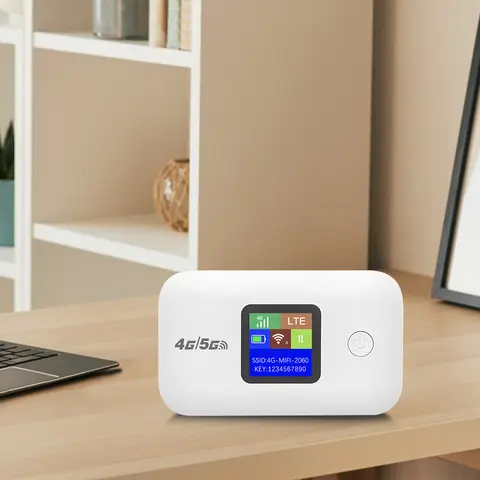 4G/5G Mobile WIFI Router 150Mbps 4G LTE Wireless Router 3500mA Portable Pocket MiFi Modem with Sim Card Slot Mobile WiFi Hotspot