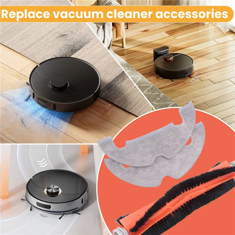 A39m para dream bot z10 pro l10 plus aspirador de pó escova principal filtro escova lateral mop pano saco pó acessórios substituição