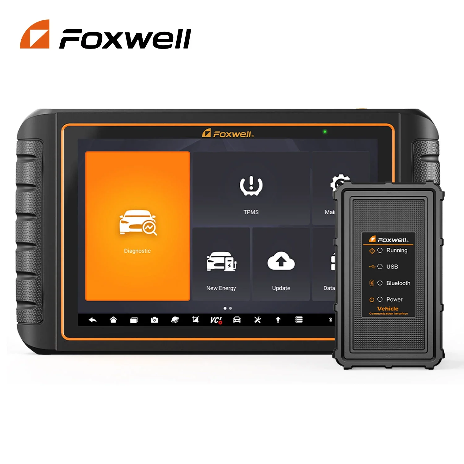 

Foxwell GT75TS OBD2 Automotive Scanner Professional ECU Coding TPMS Service Bidirectional OE-level OBDII Car Diagnostics Scanner