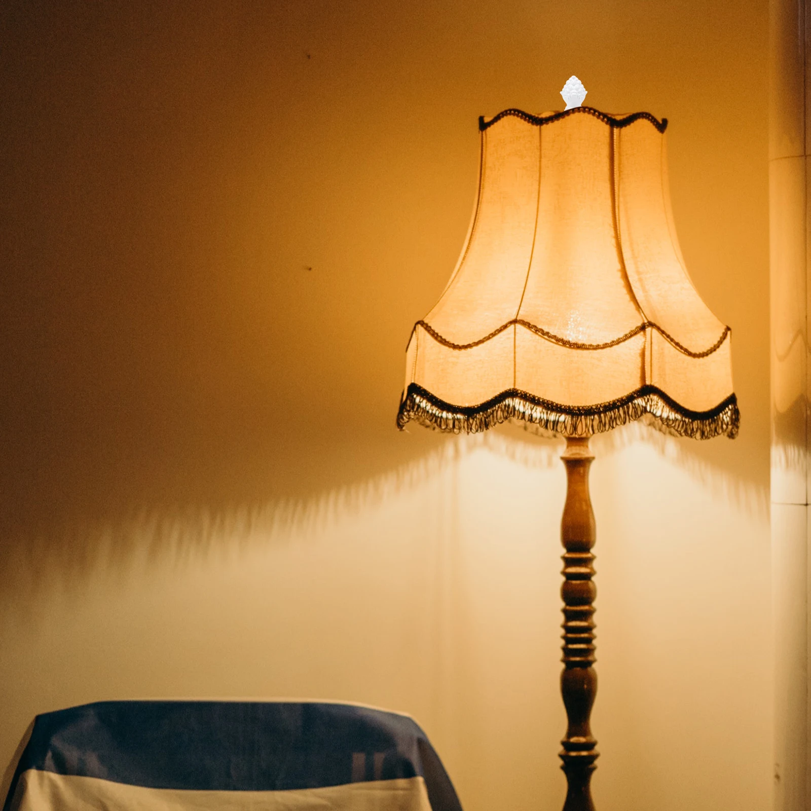 

2pcs Polishing Light Finials Modern Lampshade Knobs Durable Decorative Holder For Table Floor Lamps Home Decor Light Accessory