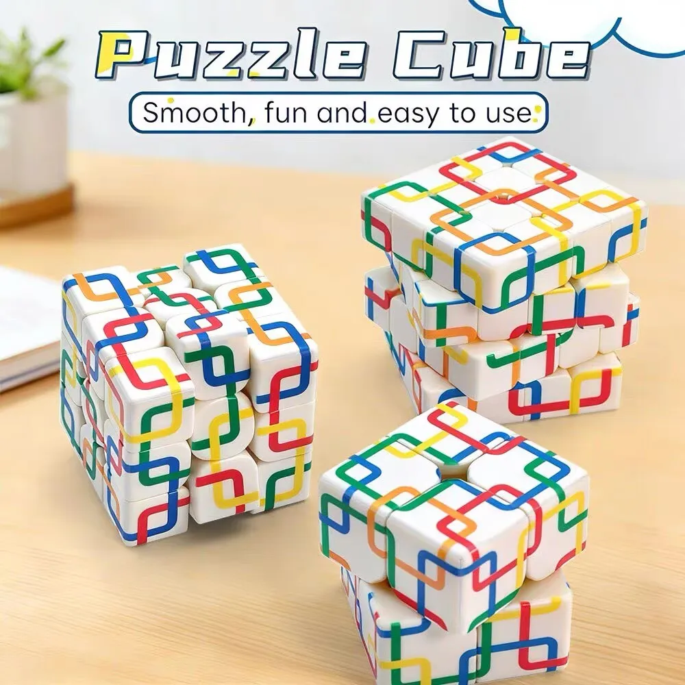 NUEVO Cubo de Velocidad 2x2 3x3 4x4, Cubo Terrestre sin Adhesivos 3x3x3, Cubos de Rompecabezas de Velocidad, Juguetes, Regalo, Cubo Mágico, 6-12 años, Cubos de Embalaje