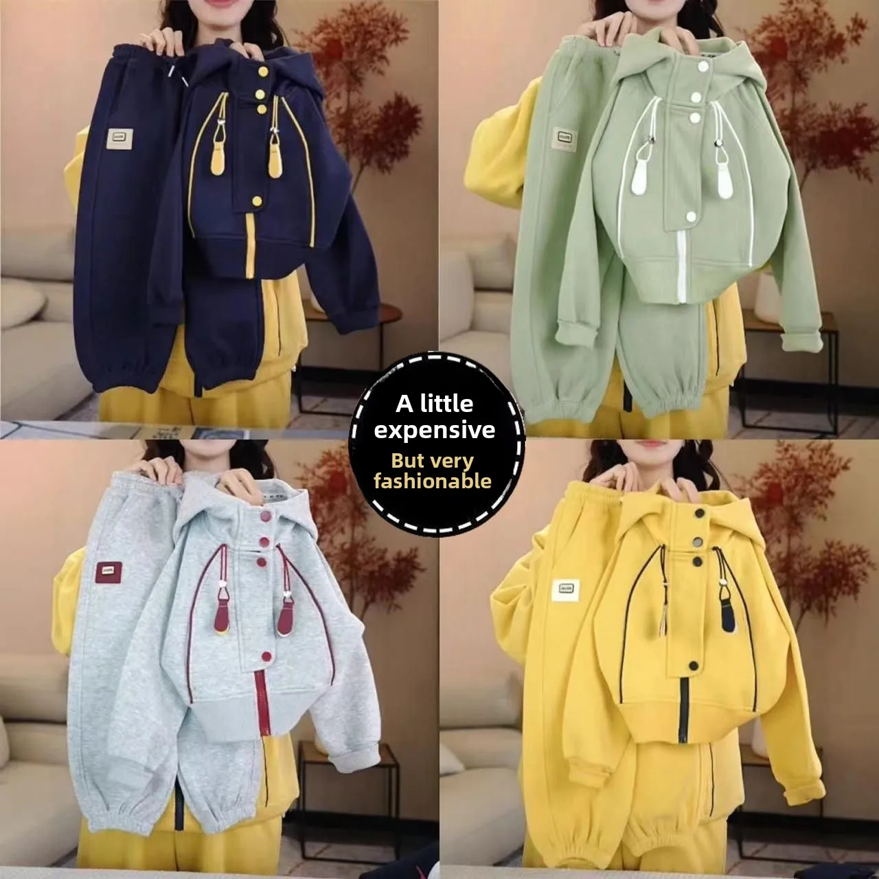 2026 new Spring Autumn Children Boys Girls Coats+Pants sets Kids Children Casual Comfortable Overcoats Clothes Sprots set