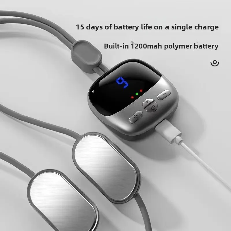

Умный массажер для шеи с подогревом — носимый кулон с TENS Pulse и постоянным нагревом для облегчения мышц