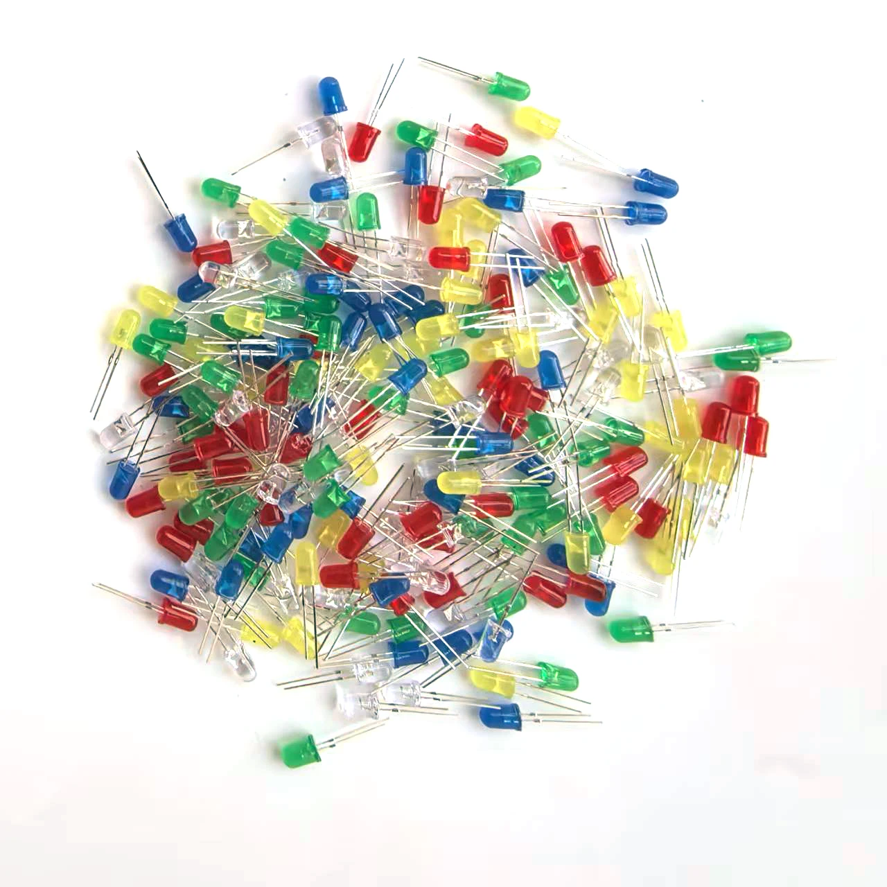 F5 5mm LED-Lampen Ganze Packung mit 1.000 Stück Durchsteck-LEDs – Detail 2