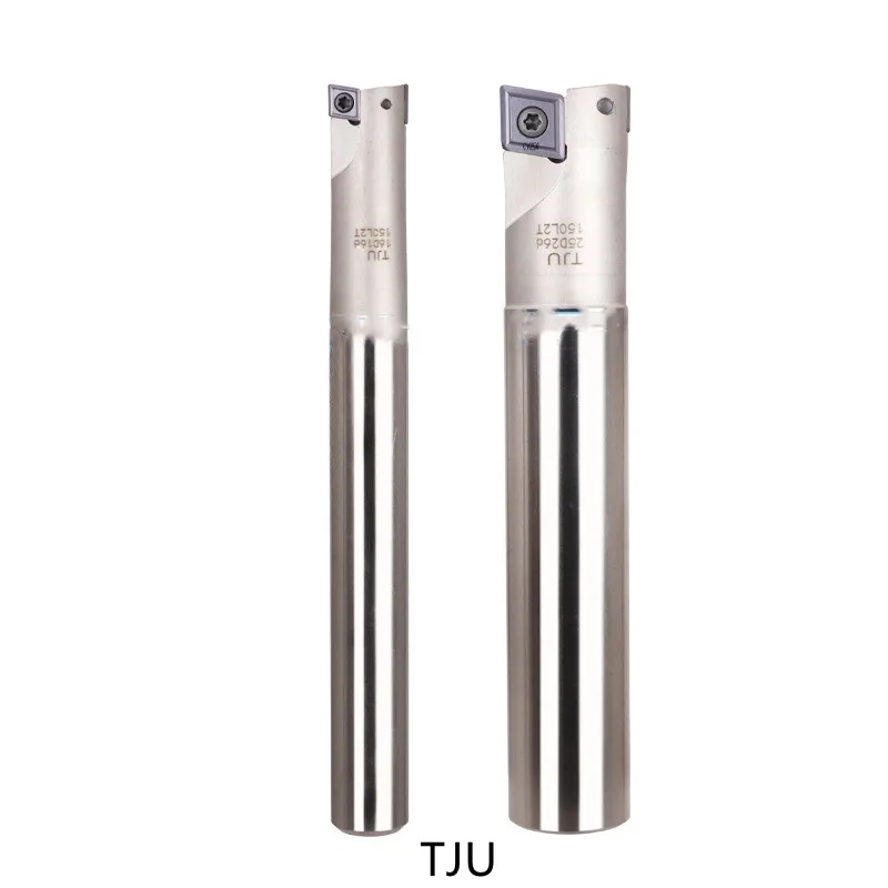 TJU Milling Fast Feed Cutter Lengthened  Handle Alloy Cnc Hardened Aseismic Rod Machine Inserts Tool milling cut