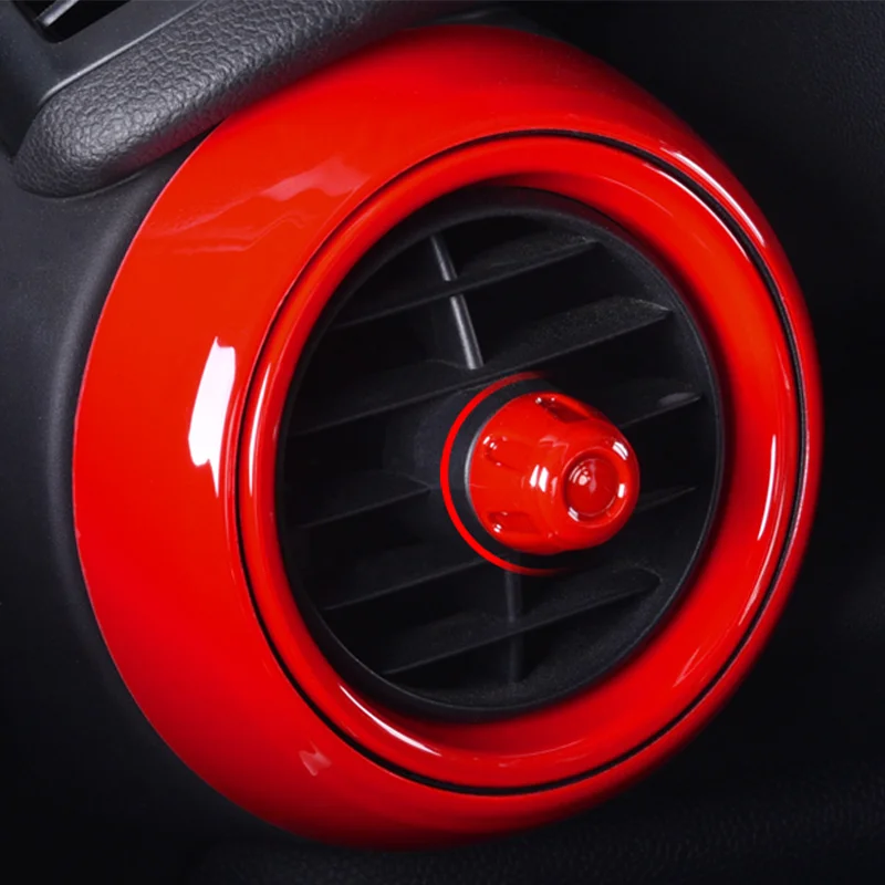 Union Jack Car Air Vent Conditioning Outlet Cover Trim For MINI Cooper F55 F56 F57 Interior Accessories