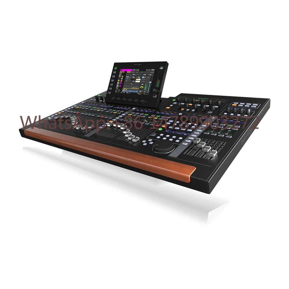 Mezclador Digital Estéreo Completo de 48 Canales Behringer WING-BK, Sistema de Sonido para Estudio Interior, Consola Digital, Equipo de Audio