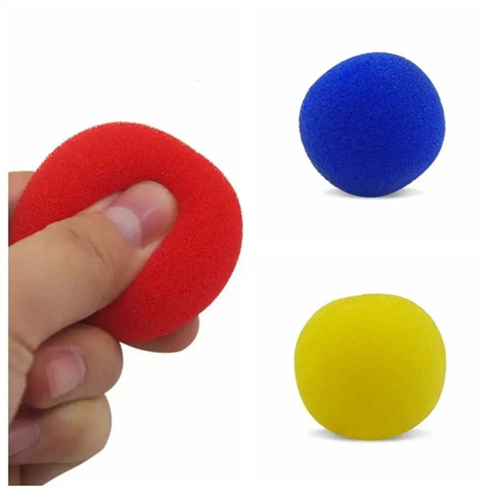 

Appearing/Vanishing Finger Sponge Ball Gimmick Super Soft Sponge Magic Tricks Performance Stage Street Red Sponge Ball