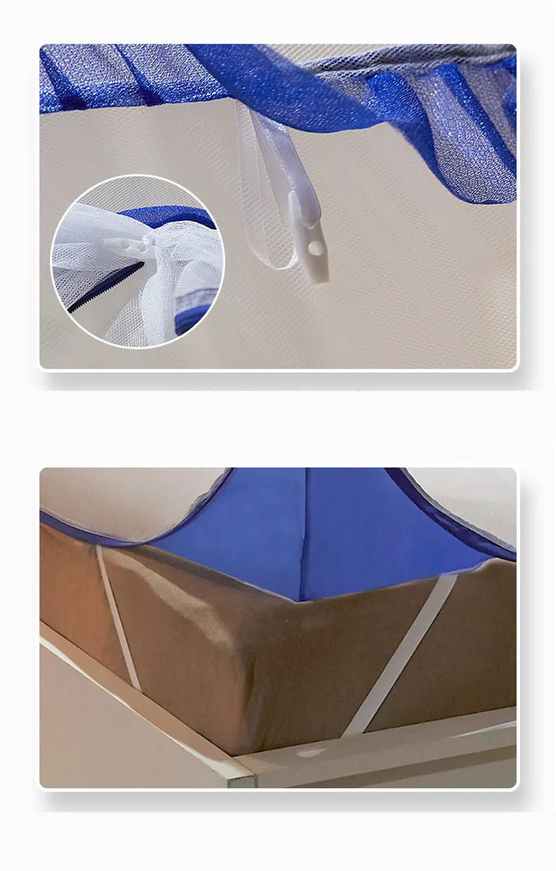 New Yurt Mosquito Net Net for Single Double Bed Mosquitera Canopy Netting Kids Bed Tent Home Decor Outdoor