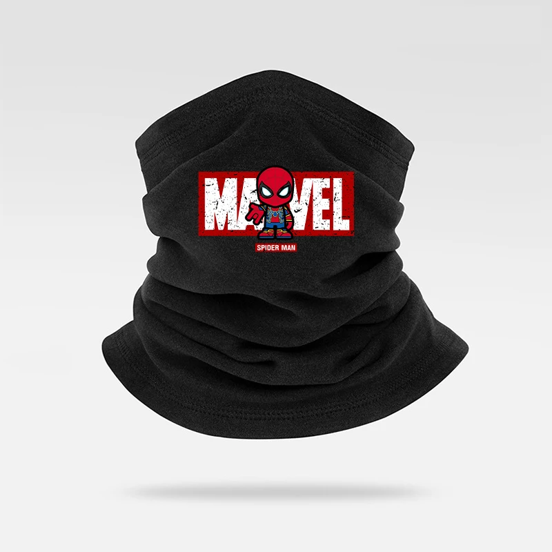 Spiderman Marvel Face Covering Cute Anime Kids Adult Winter Mask Guard Warm Shield Boys Man Cycling Face Masks Party Games Gifts