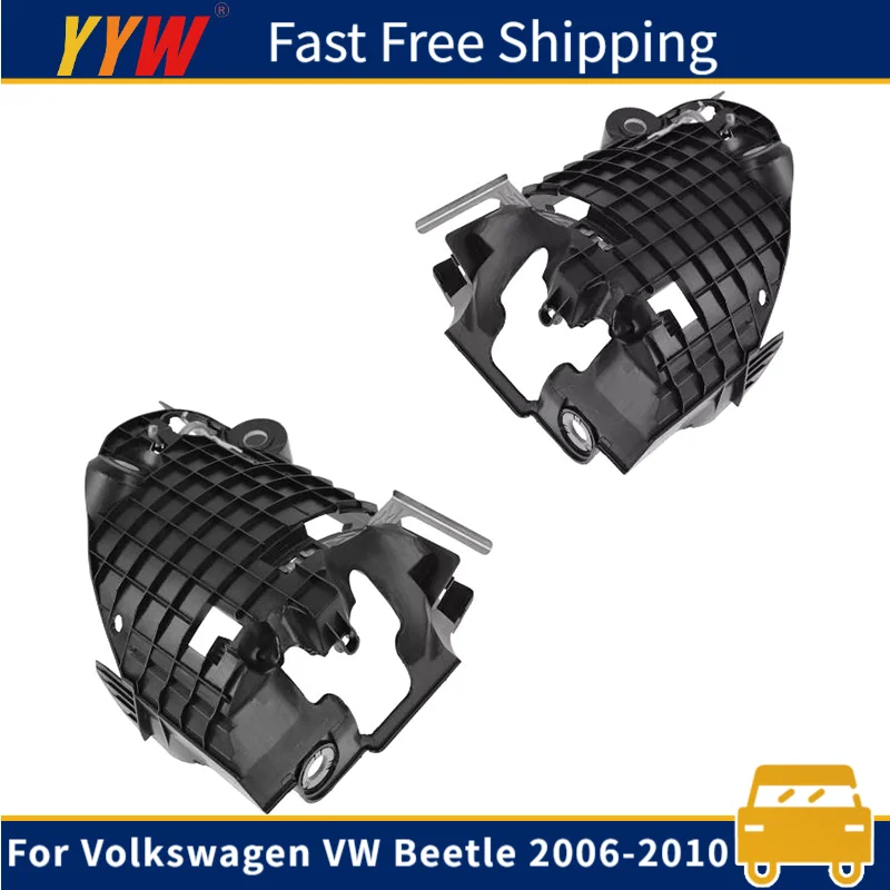 

1 Pair Headlight Housing Left and Right Side For Volkswagen VW Beetle 2006-2010 Front Headlight Bracket Headlamp Holder Support