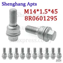 M14*1.5 Wheel Lug Bolt For Audi A8 Q3 Quattro Q5 Q7 Q8 S8 SQ5 e-Tron 2009-24 VW ID.Buzz Touareg 2017-2024 8R0601295,8R0 601 295