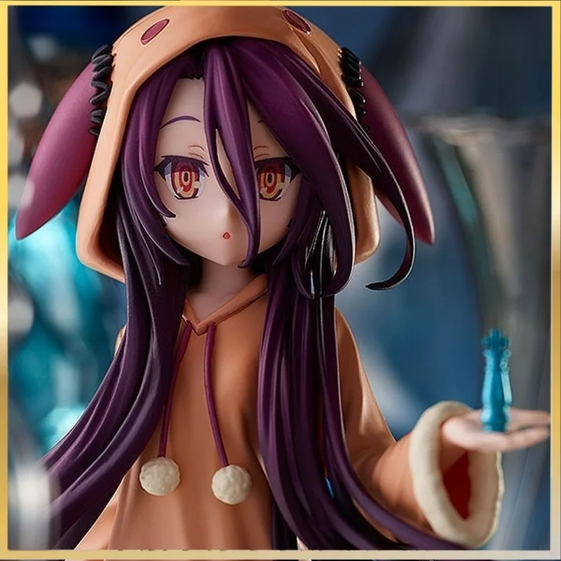 No Game No Life: Zero Hibiki Anime Figures Japanese Anime Pretty Girl Model Desktop Ornament Children'S Toys Birthday Gifts