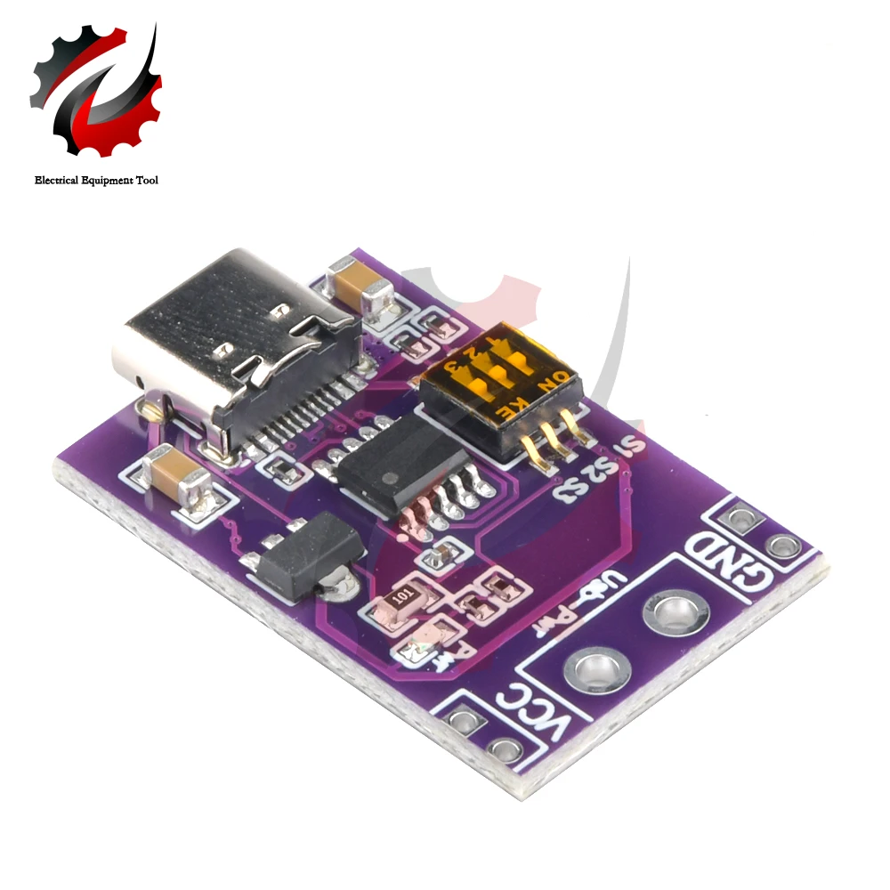 Type-C QC AFC PD2.0 PD3.0 a DC Spoof Scam Fast Charge Trigger Polling Detector USB-PD Notebook Power Supply Change Board Module