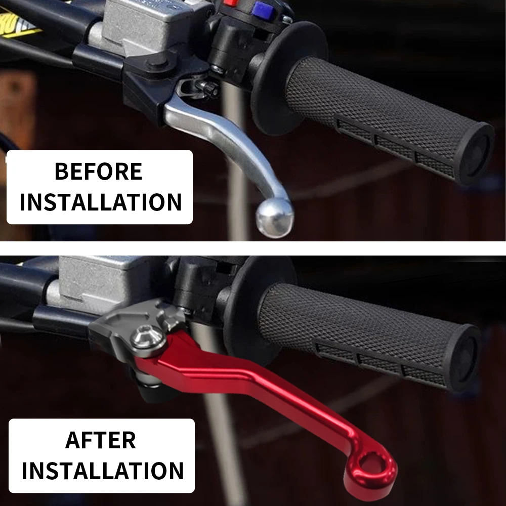 For Honda CR125R 1992-2003 1993 1994 1995 1996 1997 CR 125R 125 R 2004-2007 CNC Pivot Brake Clutch Levers Motorcycle Dirt Bike - view 6