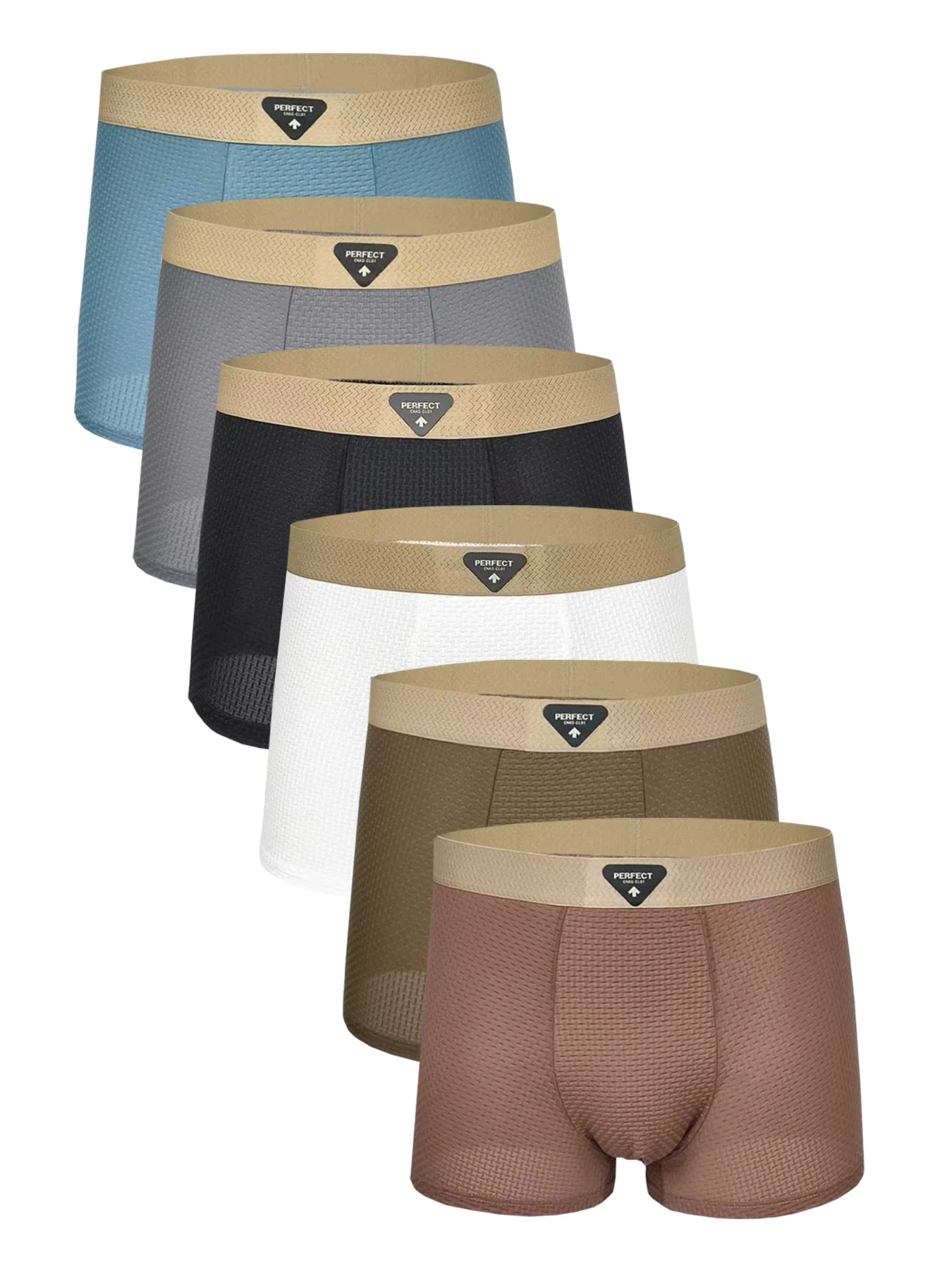 

Набор из 6 предметов! 6-цветная комбинация! Мягкие, удобные и дышащие повседневные мужские трусы.