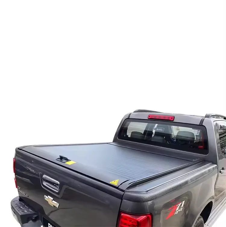 Pickup Waterproof Manual Truck Bed Tonneau Cover Roller Lid Retractable Hard Cover for Chevrolet Colorado